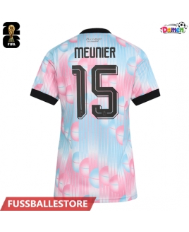 Günstige Belgien Thomas Meunier #15 Auswärtstrikot Damen WM 2026 Kurzarm